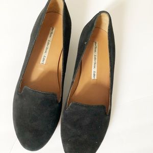 & Other Stories Black Suede Loafers